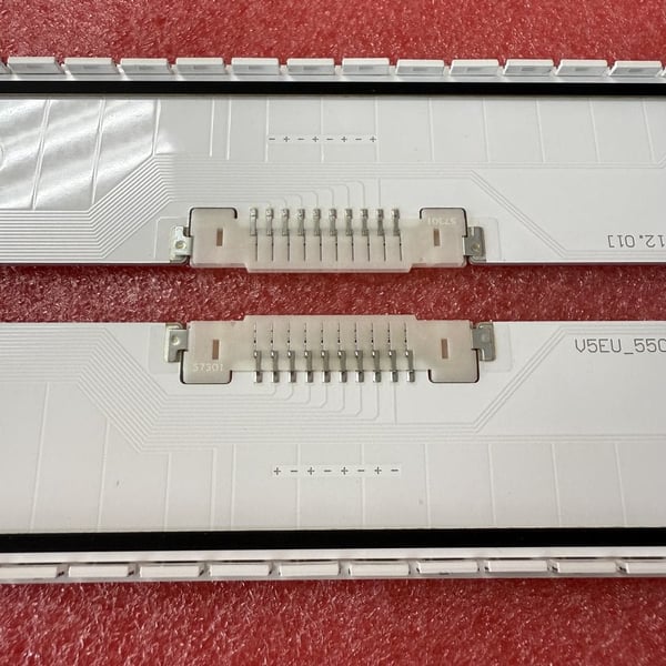 LED Baggrundsbelysningsbar, Aluminium, 682 mm, Kompatibel med UE55JS Serien, LED Pærer, DC Strømkilde