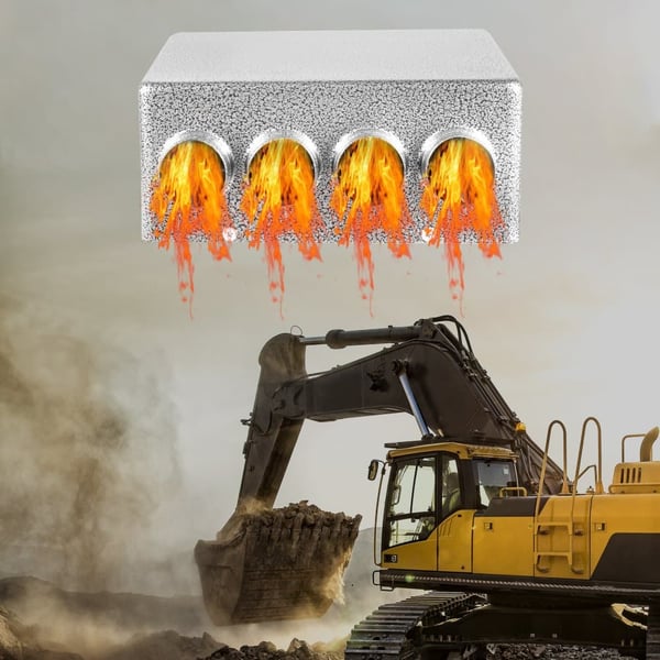 Bil sædevarmer, kobberrør, 11x9 tommer, energibesparende varmesystem, universel pasform, dual-hjul motor