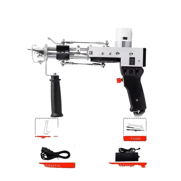 Tuftingpistol, elektrisk klip- og løkke-funktion, letvægtsdesign,NEJ.3