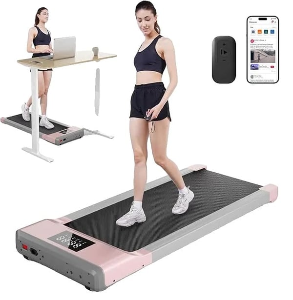 Walking Pad -juoksumatto, 2,5 hevosvoiman moottori, 136 kg kapasiteetti,kulta