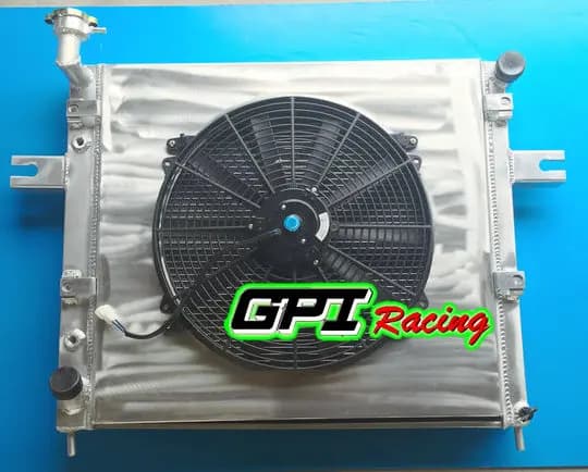 Radiator, Optimal Varmeafledning, Holdbar Aluminiumkonstruktion,Rad. og ventilatorbeskyttelse
