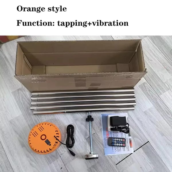 Støjdæmpende maskine, vibrationsfunktion, fjernfølerfunktion,Appelsin