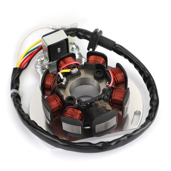 Generator Stator Spole, 29mm Indvendig Diameter, 84.3mm Udvendig Diameter, 33.1mm Poler Tykkelse, 21.3mm Poler Bredde, 8 Poler