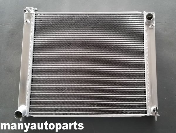 Aluminiumkøler, 3 kernerækker, 56 mm tykkelse, til Nissan 300zx z32 Turbo