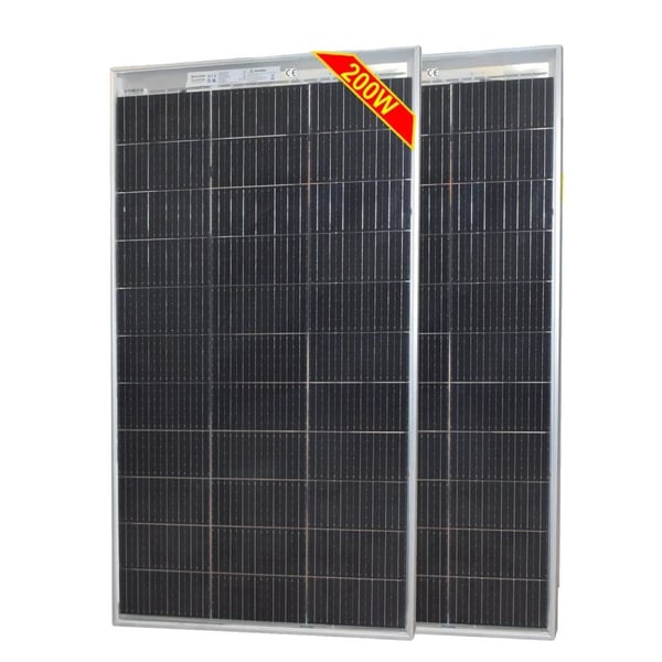 Aurinkopaneeli, Karkaistu lasi, Korkea tehokkuus,2kpl 100w paneeli Aurinkopaneeli, Karkaistu lasi, Korkea tehokkuus,2kpl 100w paneeli