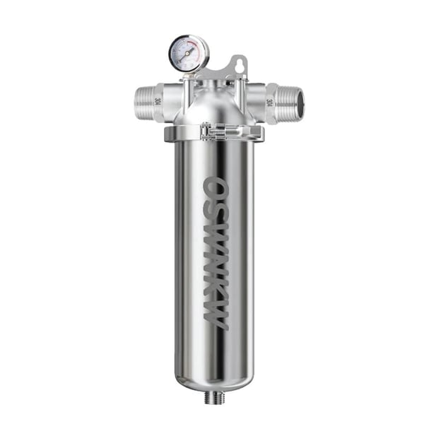 Hele Hus Sedimentfilter, 40 Mikron Rustfrit Stålnet, Central Rensning,10 inches DN25