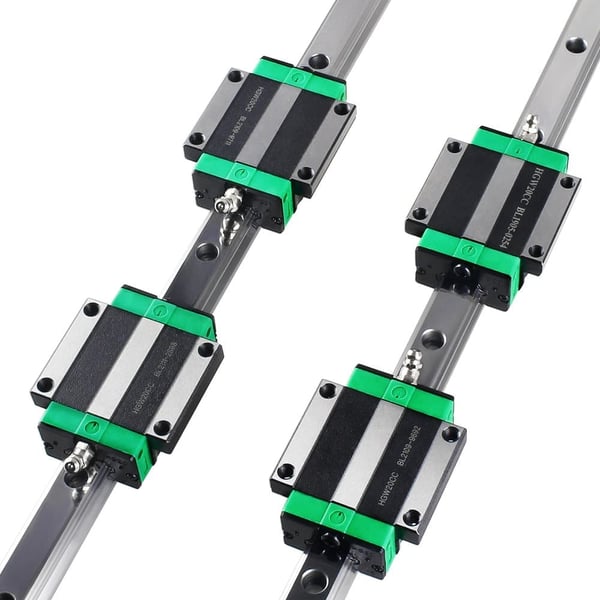 Lineær Guide Skinne HGR20, 20mm Bredde, 17,5mm Højde,500mm, HGR20CC