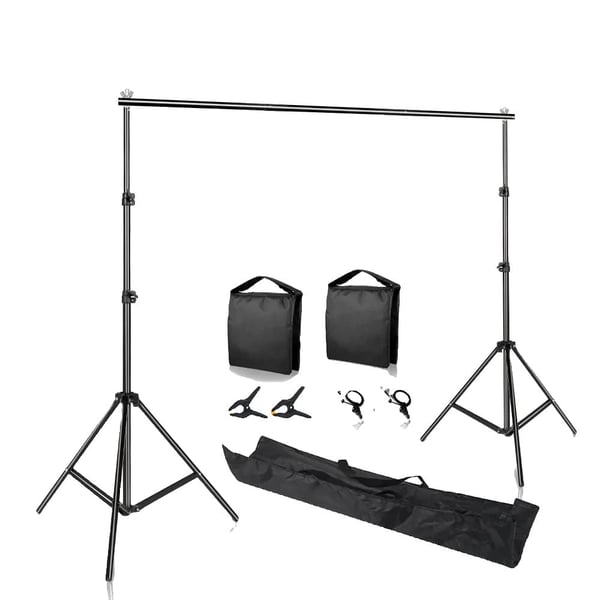 Baggrundsstativ, teleskopisk design, justerbar størrelse,2000x3000, Normal Kit 2