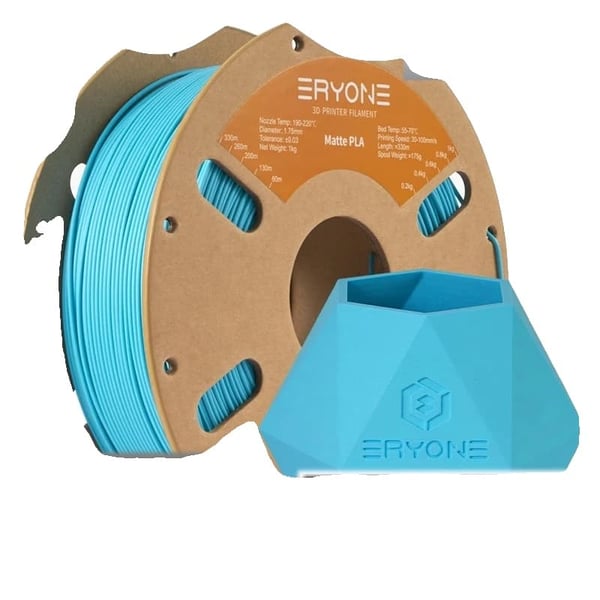 3D Print Filament, Biologisk nedbrydelig PLA, Præcision 1,75 mm Diameter,Søblå 5KG
