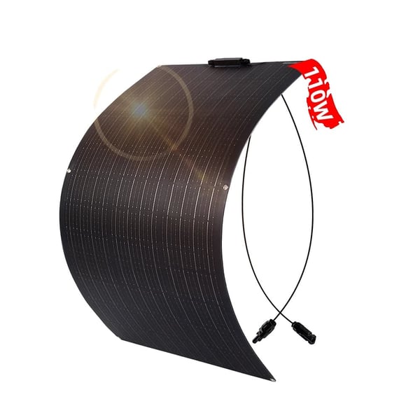 Solpanel, ETFE fleksibel, Monokrystallinsk,110w ETFE Panel
