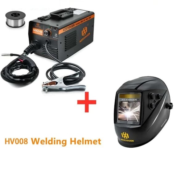 HZXVOGEN MIG-svejsemaskine, 2940W maksimal effekt, 20-140A udgangsstrøm,Med HV008