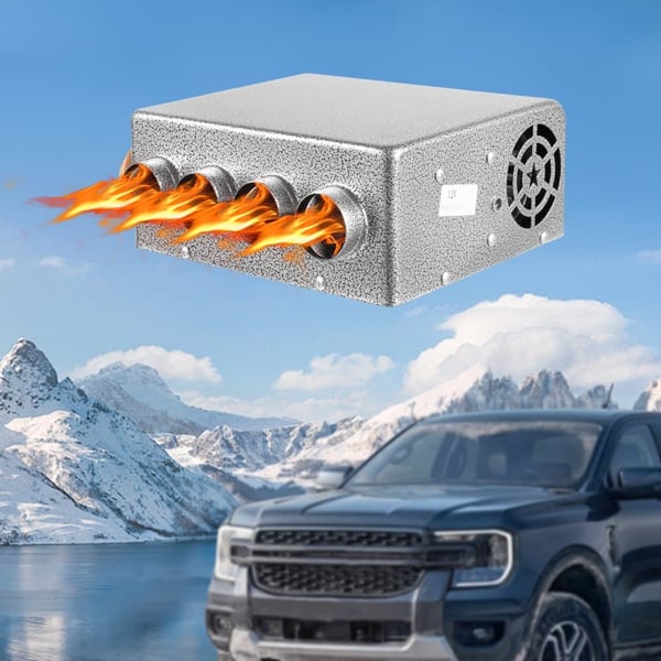 Bil sædevarmer, kobberrør, 11x9 tommer, energibesparende varmesystem, universel pasform, dual-hjul motor