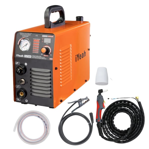 Luftplasma skærer, dual spænding 110V/220V, maksimal skæredybde 16mm,CUT50D