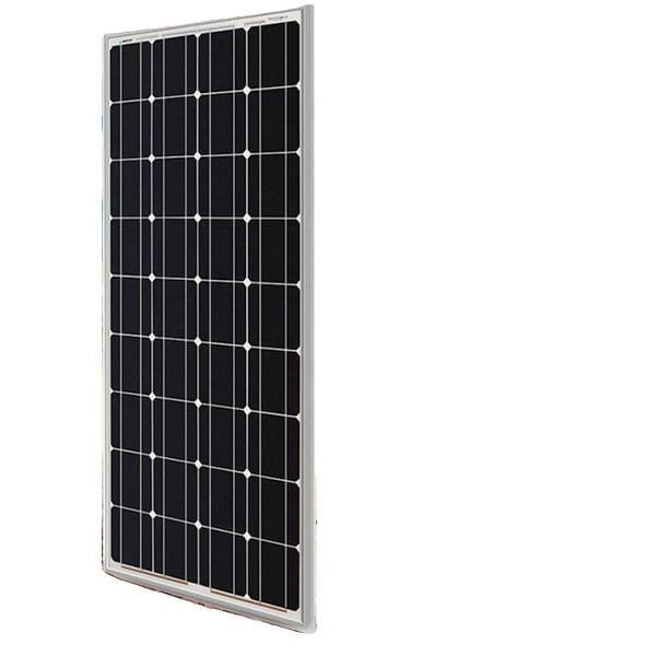 Solpanel, Hærdet glas, Vindtæt, 12V 120W solarkit