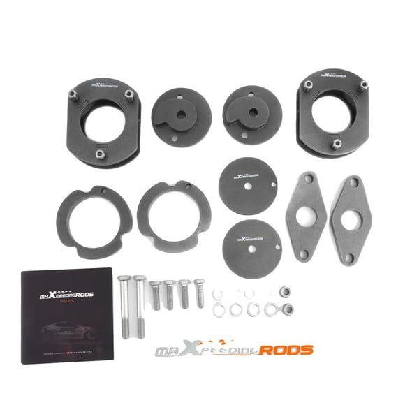 Lift Kit, 2,5 Tommer Højdeforøgelse, Høj Trækstyrke Kulstofstål, Kompatibel med Jeep Grand Cherokee WK2 4WD 2011-2022, Varevægt 7300 g