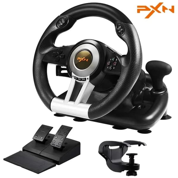 Spil Racing Rat, 180° Rotation, Multi-Platform Kompatibilitet, Sort