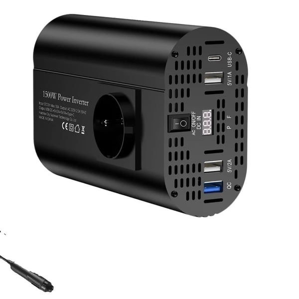 Bilomformer, Høj Ydeevne, Alsidig Kompatibilitet,12V 1500W
