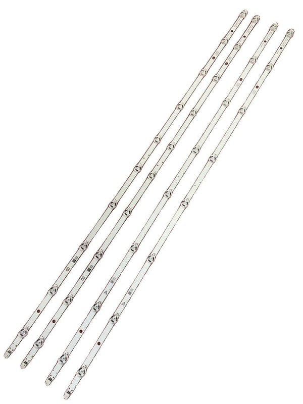 LED-taustavalo nauha, yhteensopiva JVC LT-43C890 ja Toshiba 43GS352 kanssa., 2Kit kahdelle televisiolle