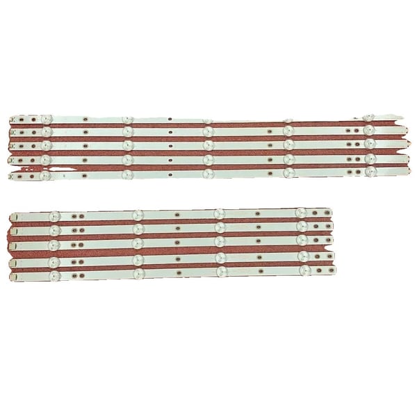 LED-strips, 10 stk., Kompatibel med flere TV-modeller