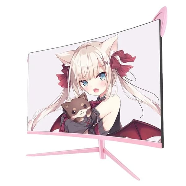 Buet Pink Monitor, QHD Opløsning, 165hz Opdateringshastighed, 27 2k 165hz skærm