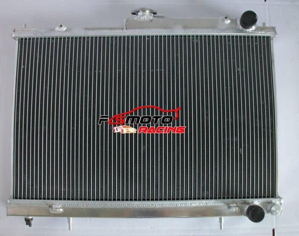 52mm Aluminium Radiator, Passer til Nissan Skyline R33/R34, Kraftig Design, Øget Kølekapacitet