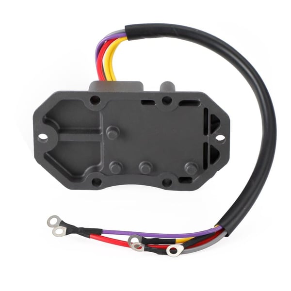 Rektifikatorregulator, 10 Amp Strømkapacitet, 5-Tråds Konfiguration, Passer til Johnson/Evinrude 88-175 Hp, Plug-and-Play Installation