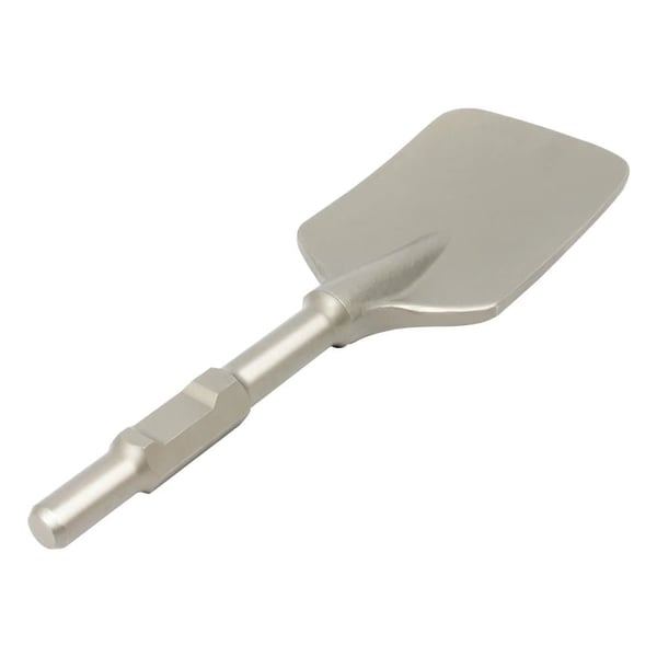 Ler Spade Bit, Holdbart 40Cr Stål, Størrelse 17,3*5,3 tommer,Sølv