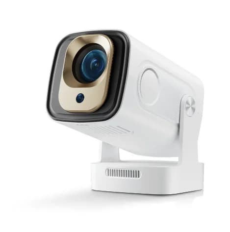 Projektor, Native 1080P, WiFi 6 Forbindelse,G5 Pro Hvid