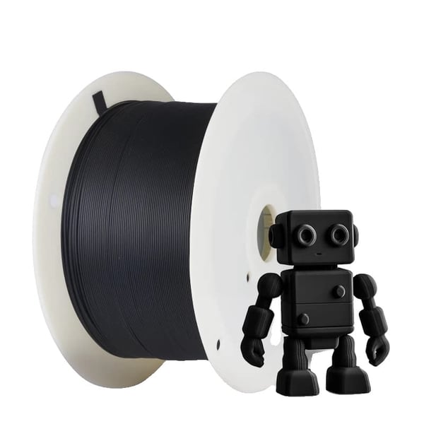 3D Filament, Miljøvenligt PETG Materiale, Fremragende Vedhæftning,PLA SORT