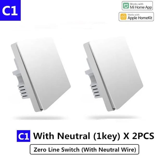 Älykäs kytkin, Zigbee-yhteys, Kaukosäädin,Neutra 1X2:llä