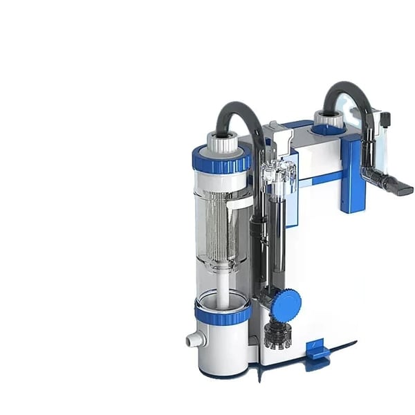 Fisketankfilter, integreret iltfiltrering, justerbar gennemstrømning,EU adapter 220V-50HZ, YBF-500 6W 500L-H