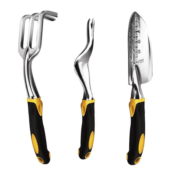 Havesæt, Ergonomisk Håndtag, Rustbestandig Stål,3 STK