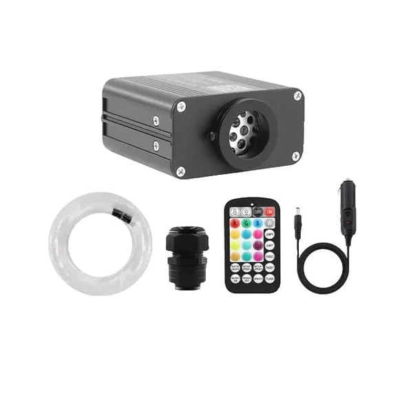 Bil Stjerne Loftlys, Funklende Stjernelyseffekt, Fiber Optisk LED Teknologi, Blandet 295 stk 2m, EU-stik Bil Stjerne Loftlys, Funklende Stjernelyseffekt, Fiber Optisk LED Teknologi, Blandet 295 stk 2m, EU-stik