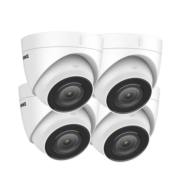 POE-kamera, Ultra HD 5MP-resoluutio, IP67-säänkestävä, , 4PCS Cameras Kit