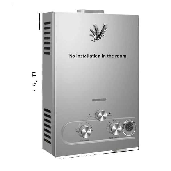 Vandvarmer, LED-display, Overophedningsbeskyttelse,12KW  6L