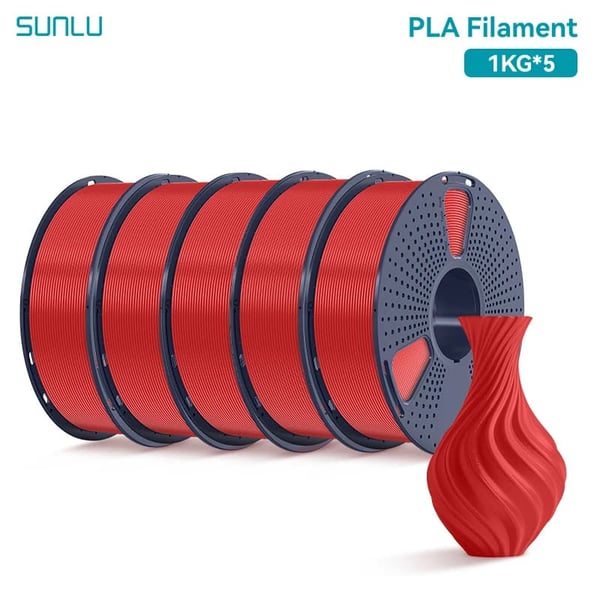 3D-tulostimen filamentti, ympäristöystävällinen materiaali, tarkkuus,Punainen