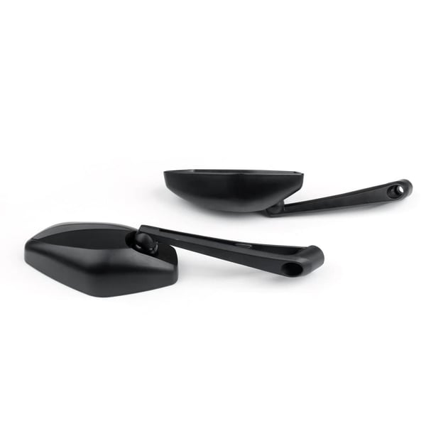 Bakspejle, 155 mm bredde, 85 mm højde, M8/M10 gevind, klar spejloverflade, høj kvalitet ABS-plastik