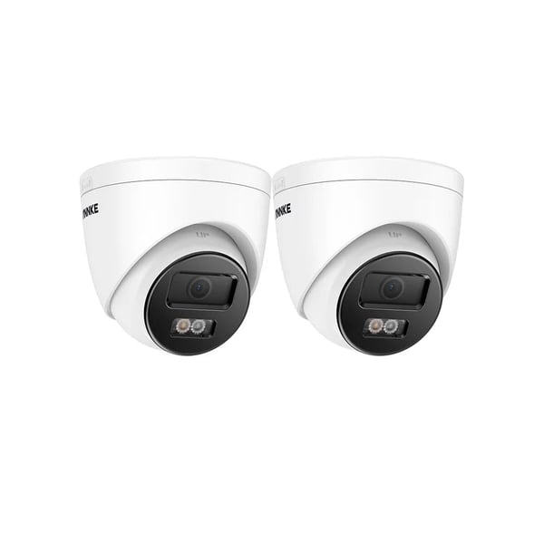 12MP PoE Säkerhetskamera, Avancerad Rörelsedetektering, IP67 Väderbeständig,2ST
