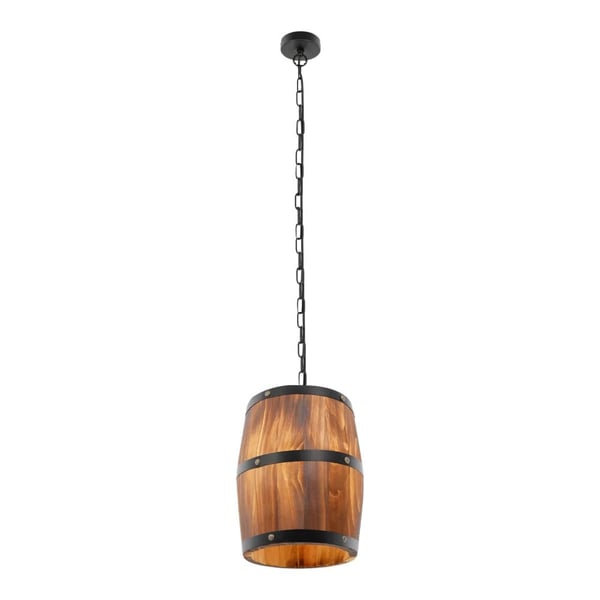 Pendellampe, Vinfad Design, Justerbar Højde,Brun
