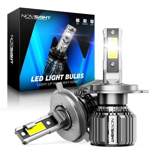 LED Hovedlys, Høj Lysstyrke, Universel Kompatibilitet, 6500K 72W 15000LM,H1, 6500K 72W 15000LM