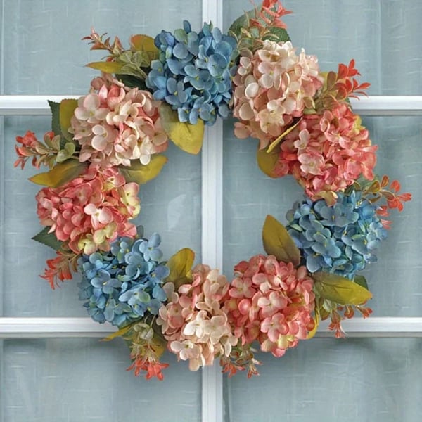 Blomsterkrans, Non-woven Materiale, Elegant Design,Stil1