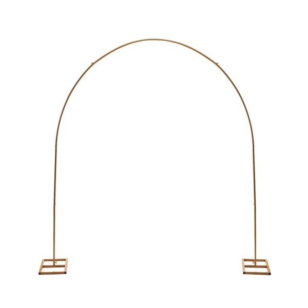 Bryllupsbue Stativ, Holdbar Jernramme, Elegant Baggrund til Begivenheder,Guld, XXL