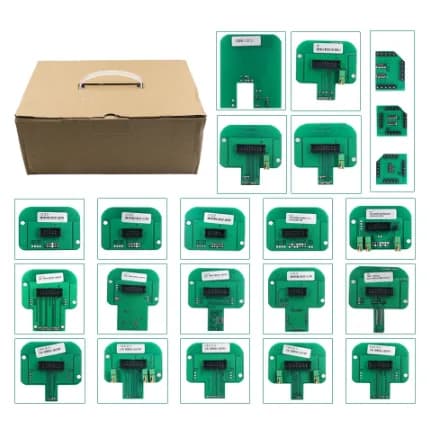 ECU Programmeringsadapter, Hållbar Konstruktion, Mångsidig Kompatibilitet, 22 st adaptrar
