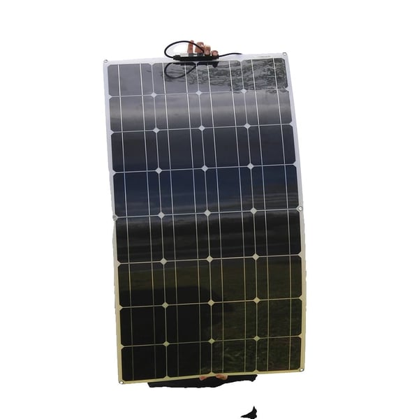 Solpanel, Fleksibelt Design, Høj Effektivitet,100w solpanel