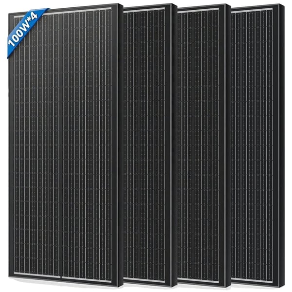 Solpanel, Monokrystallinsk Silikon, Vandtæt Design,400W