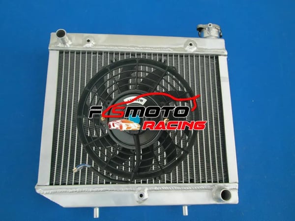 Aluminium, Designet til Honda TRX450/450R 04-09, Spejlpoleret Finish,Radiator og blæser