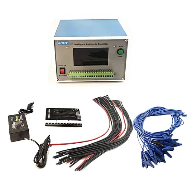 Batteriudligningsinstrument, Spændingsovervågning, Sikkerhedsalarmer,med 16awg kabel