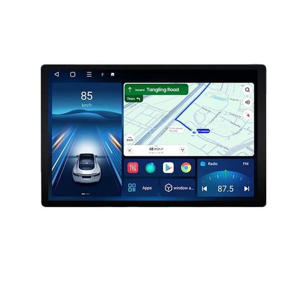 Bilradio, højopløsningsskærm, kompatibel med Kia Soul 1 AM 2008-2013,X7 PRO 6-128-11.5