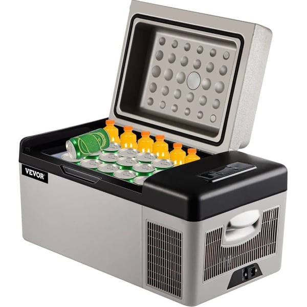Bærbar Køleskab, 20L Kapacitet, -20 til 20 Køleområde, 12V/24V DC - 110V-240V AC Spænding, 45 Watt Effekt, Kompakte Dimensioner