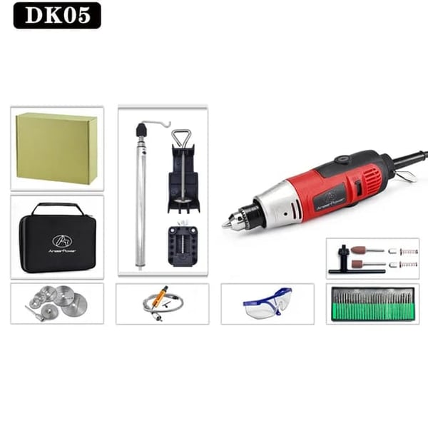 Elektrisk boremaskine, 260W effekt, gravering pen, XKHSDK05